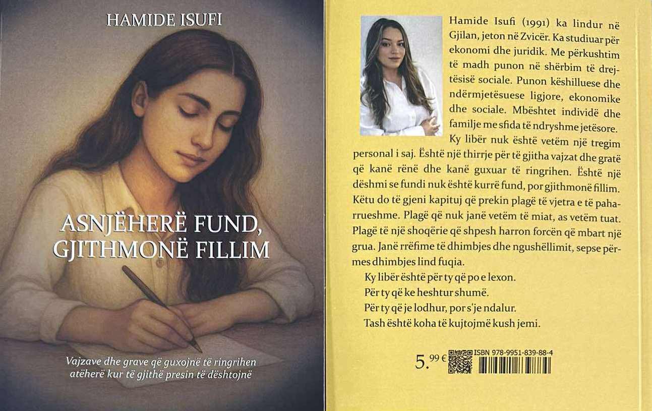 “Asnjëherë fund, gjithmonë fillim”, libër me rrëfime për plagët e shoqërisë