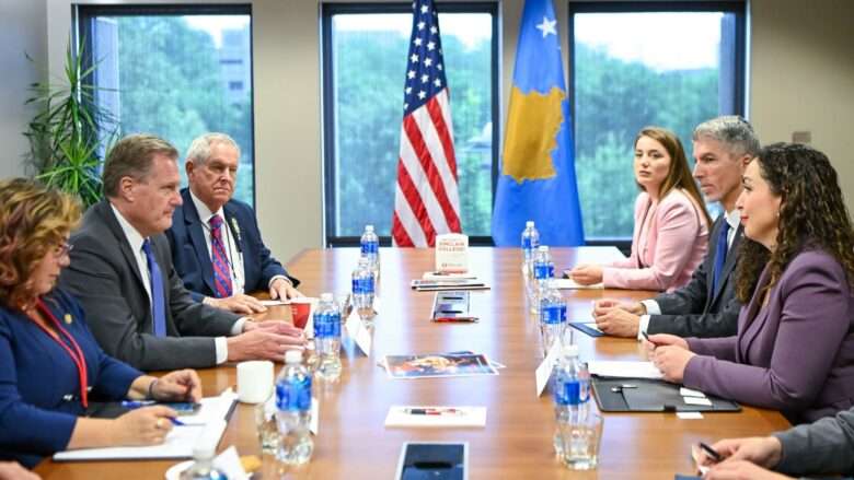 Osmani takon delegacionin e Kongresit Amerikan në Dayton, theksohet thellimi i bashkëpunimit me SHBA-në