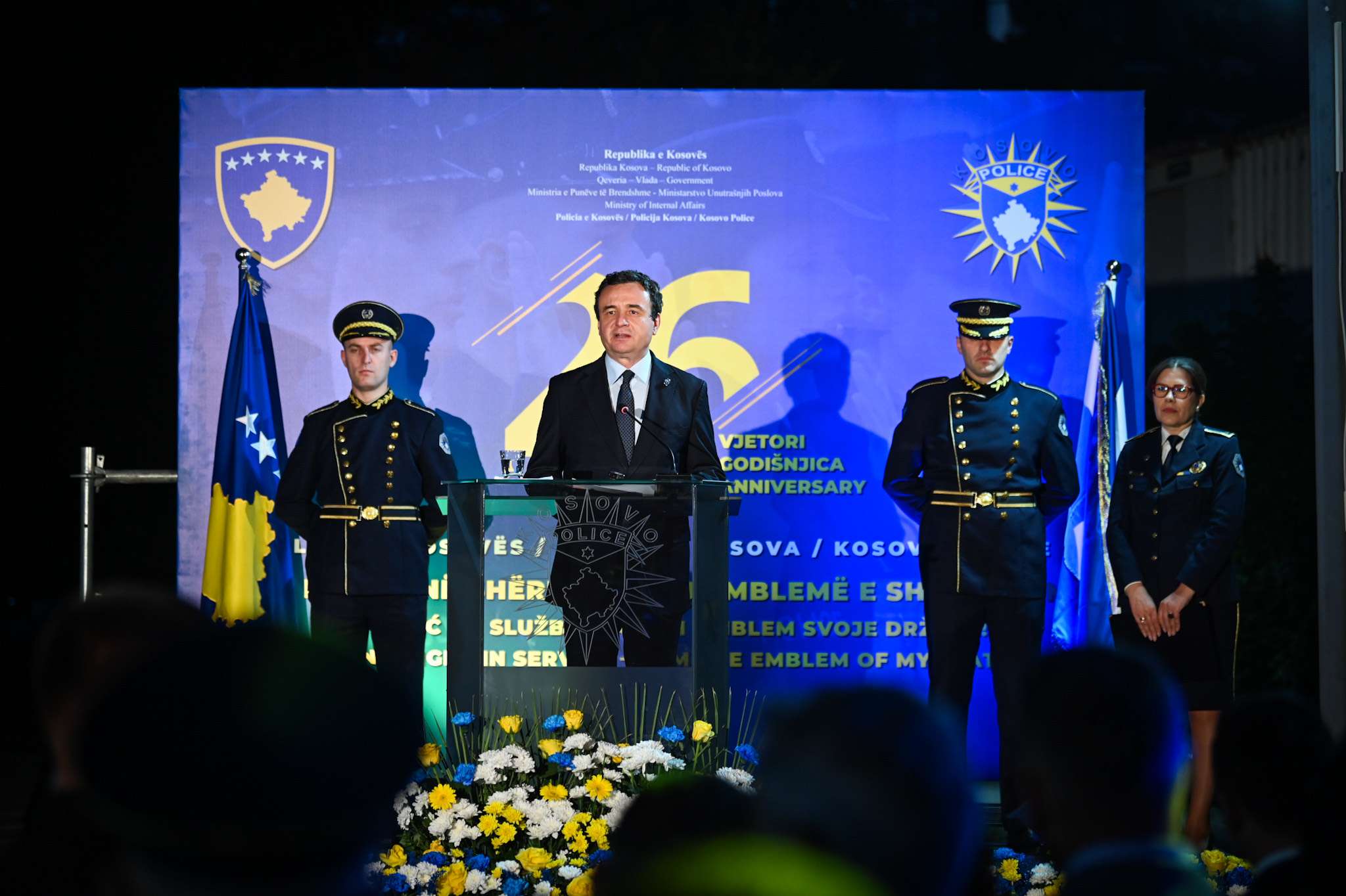 Kurti: Sakrifica e policëve që ranë në detyrë është porosia jonë
