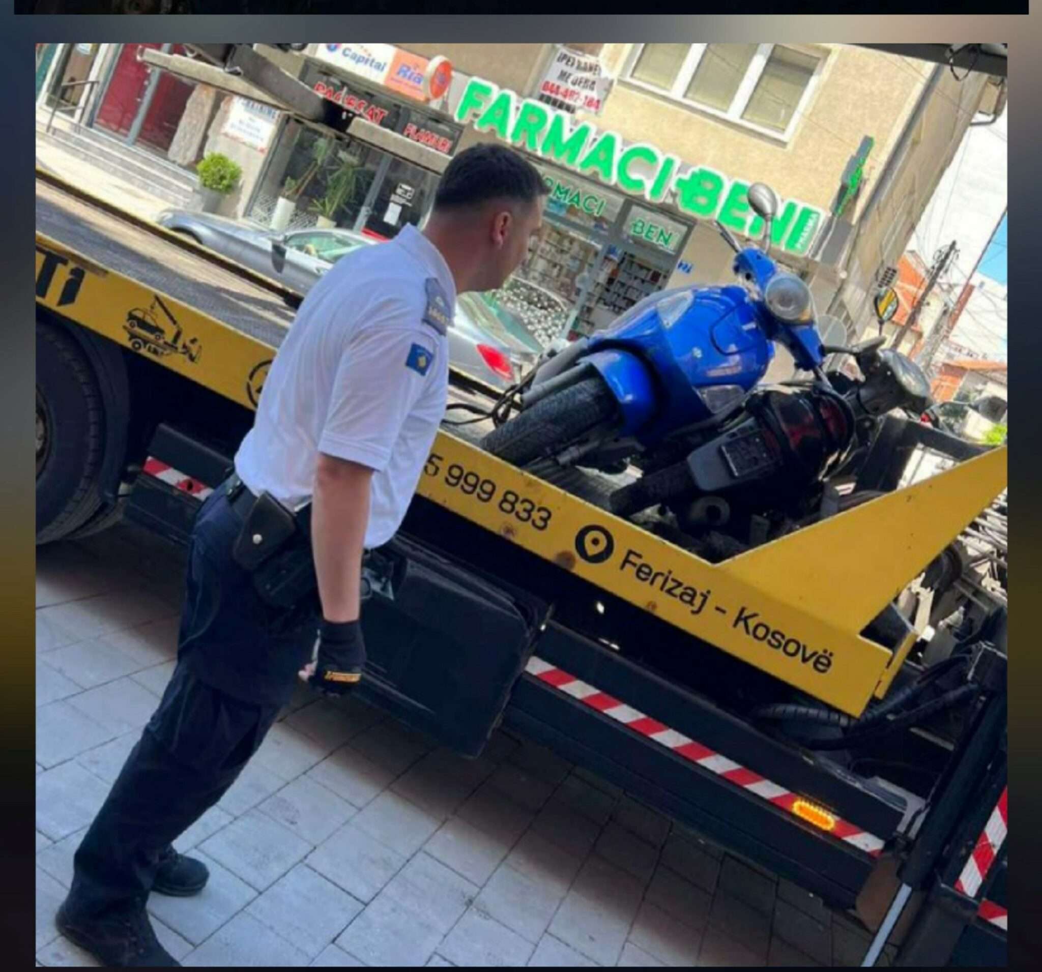 Policia me aksion në Ferizaj, 40 gjoba dhe 5 motoçikleta të konfiskuara në një ditë