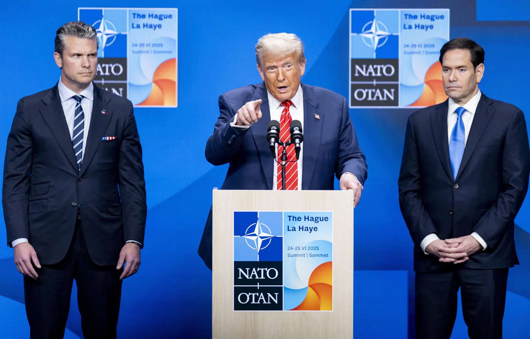 Trump në Samitin e Hagës: Ndalëm Serbinë, ishte gati të vepronte… – Putin mund të ketë ambicie përtej Ukrainës