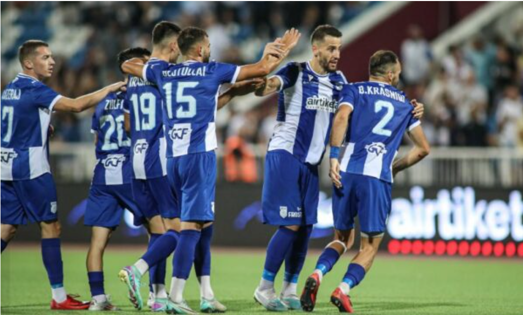 Drita sonte nis aventurën e saj evropiane, përballet me kampionin e Luksemburgut