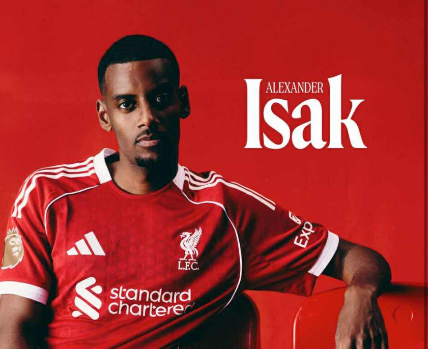 Merr fund telenovela, Isak zyrtarizohet të Liverpool