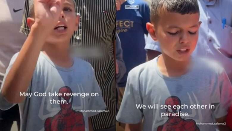 “Zoti do të hakmerret”, lamtumira prekëse e një djali për babain e vrarë në Gaza